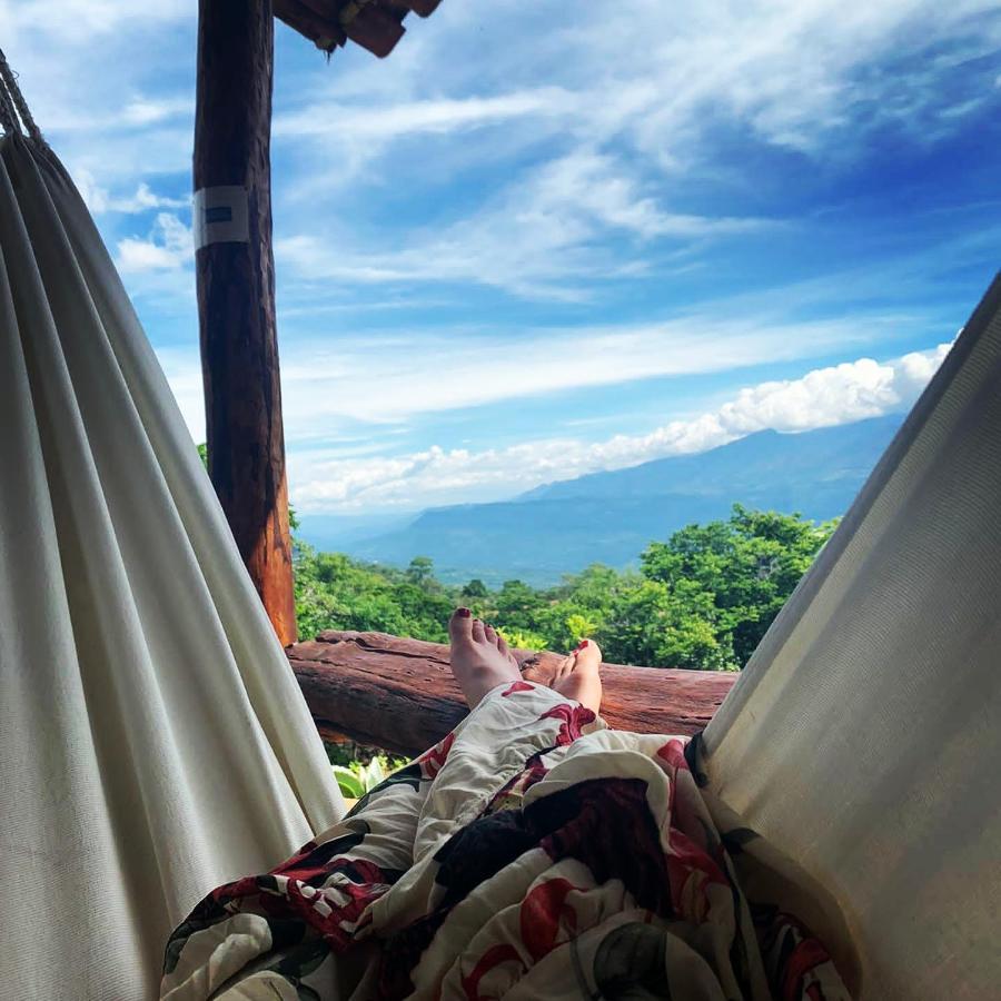 El Paraiso Posada Finca San Vicente Barichara Dış mekan fotoğraf