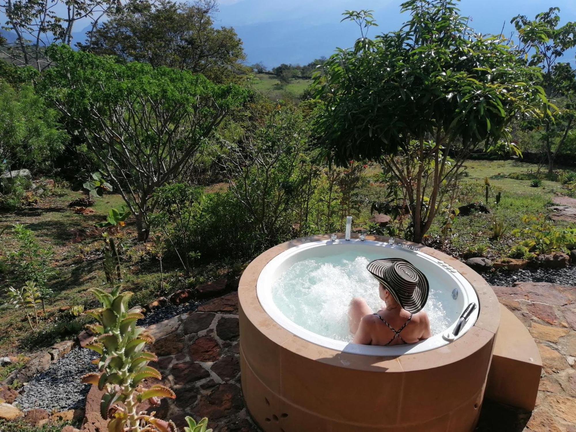 El Paraiso Posada Finca San Vicente Barichara Dış mekan fotoğraf