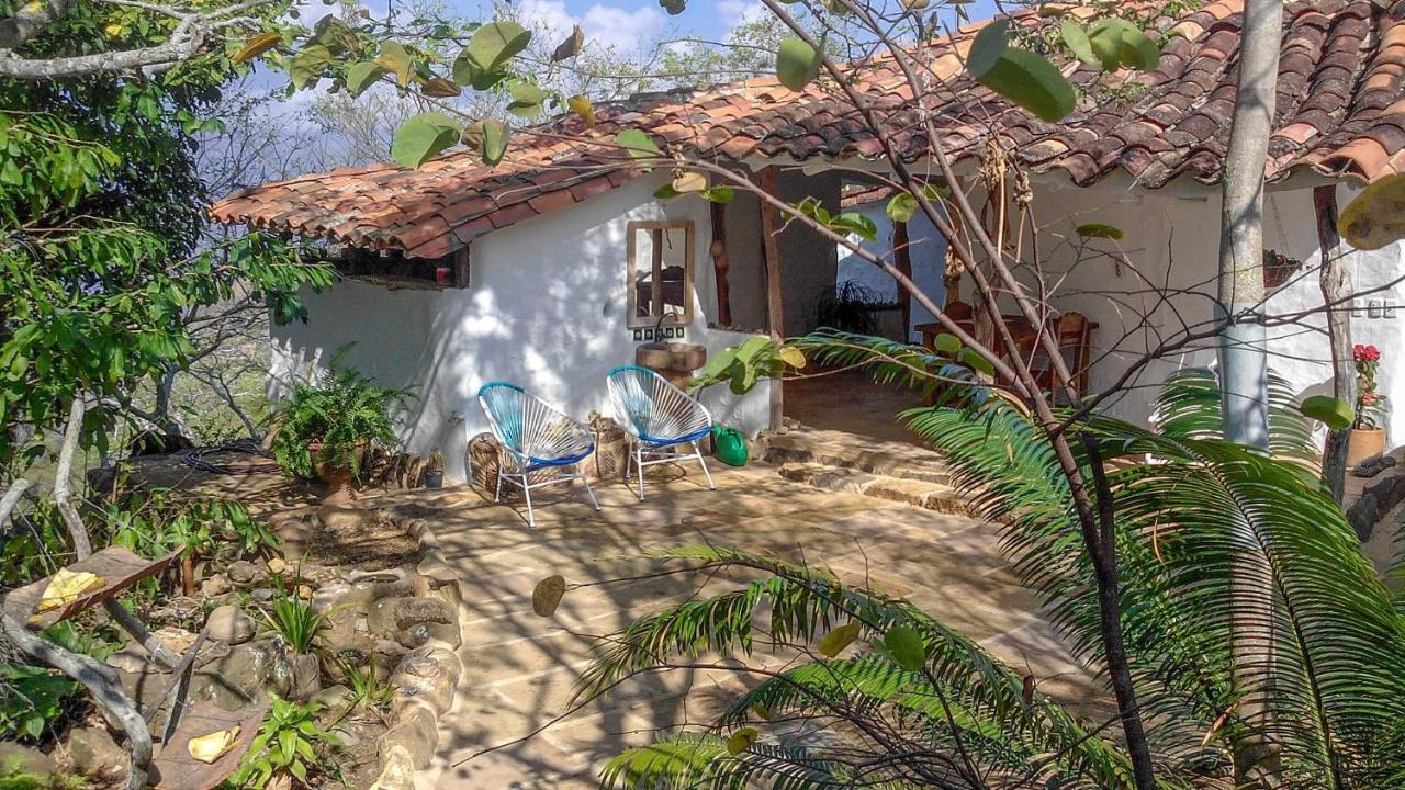 El Paraiso Posada Finca San Vicente Barichara Dış mekan fotoğraf
